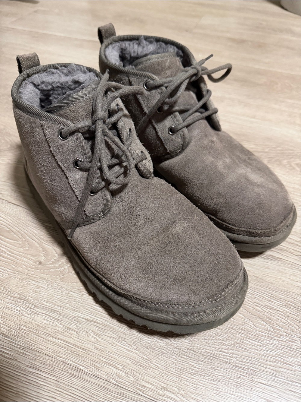 Men’s Uggs Winter Boots with Faux Fur Lining